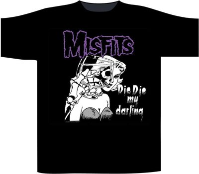 Košulja Misfits Die Die My Darling Black L Košulja - 1