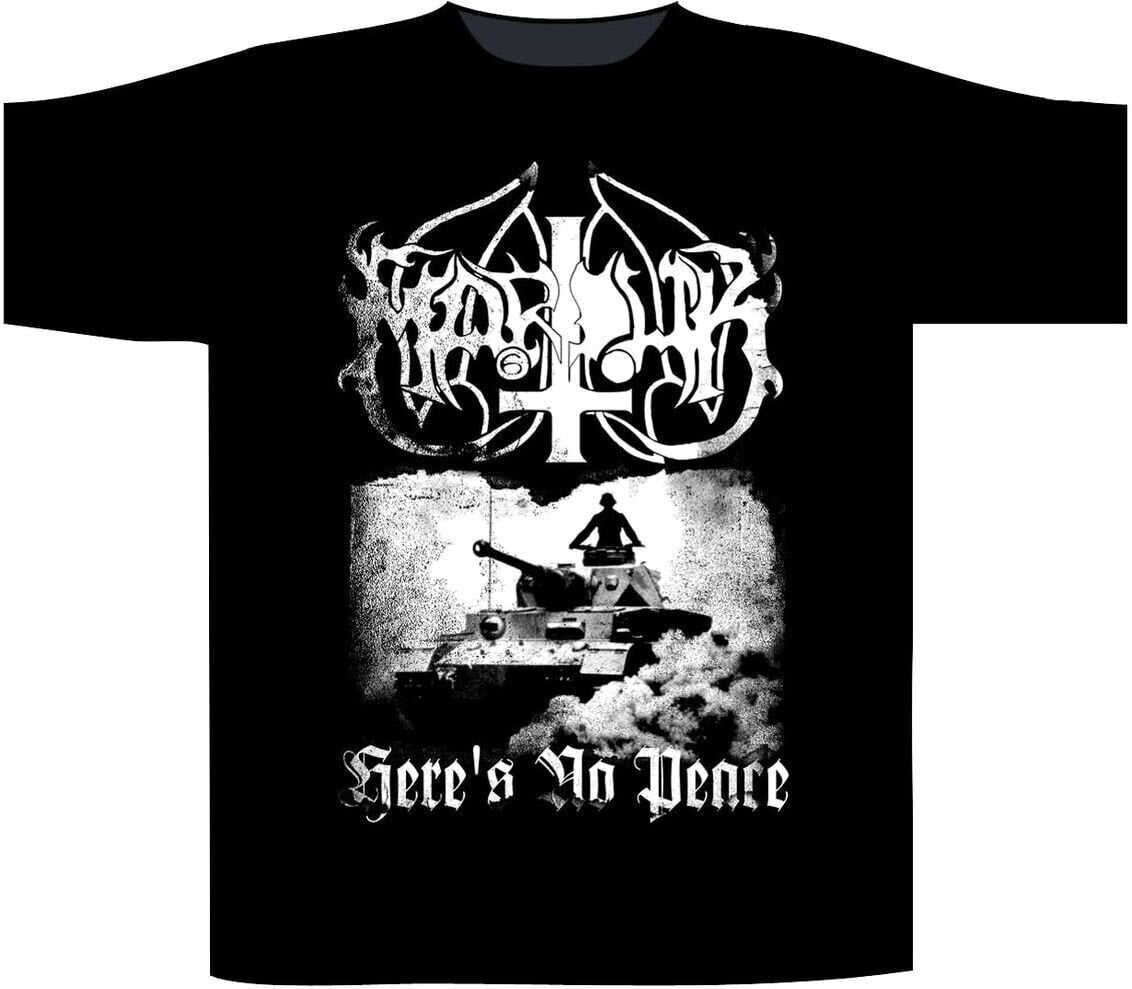 Shirt Marduk Here'S No Peace Black S Shirt