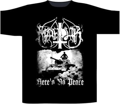 Shirt Marduk Here'S No Peace Black S Shirt - 1