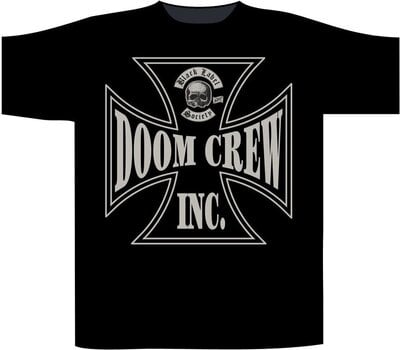 Риза Black Label Society Doom Crew Тениска с къс ръкав Black M - 1