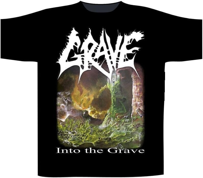 Košulja Grave Into The Grave Black 2XL Košulja