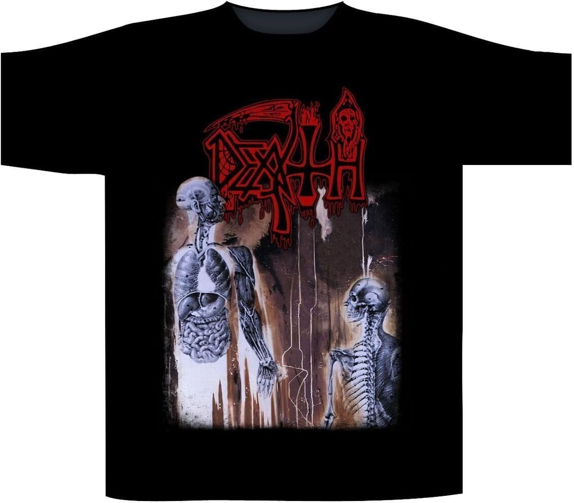 Shirt Death Human Black 2XL Shirt