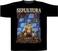 Camiseta de manga corta Sepultura Chaos Ad Black 2XL Camiseta de manga corta