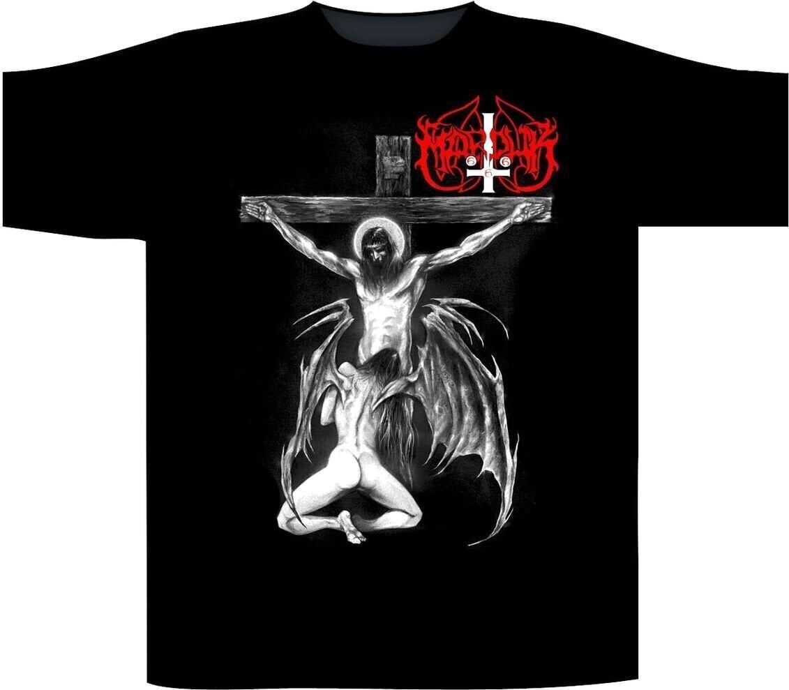 T-shirt Marduk Christ Raping Black Metal T-shirt à manches courtes Black M