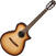Elektro-akoestische gitaar Ibanez AEWC300N-NNB Natural Browned Burst