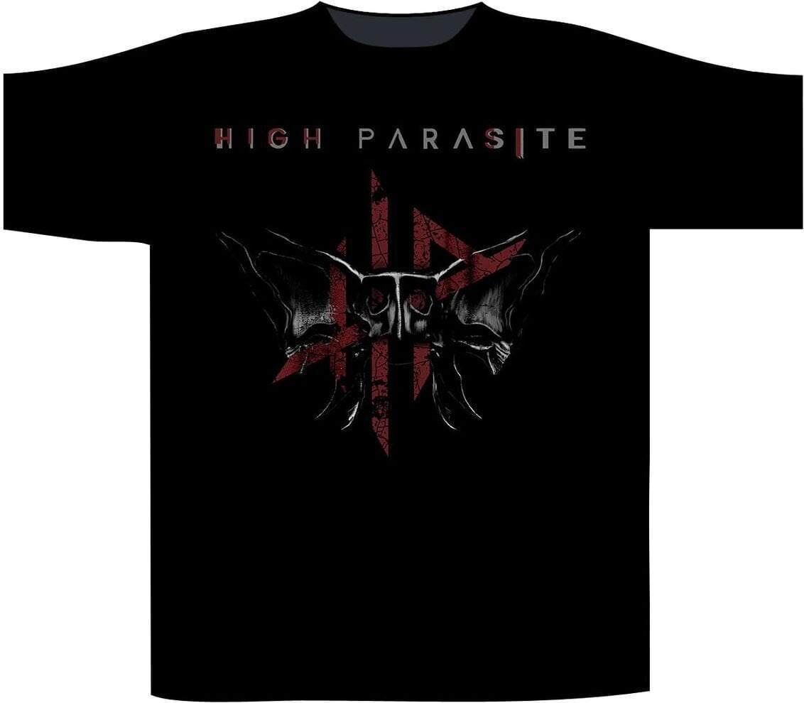 T-shirt High Parasite Forever We Burn T-shirt à manches courtes Black M