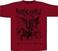 Košulja Rotting Christ Mystical Meeting Burgundy 2XL Košulja