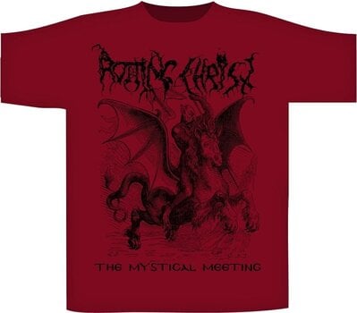 Camiseta de manga corta Rotting Christ Mystical Meeting Burgundy L Camiseta de manga corta - 1