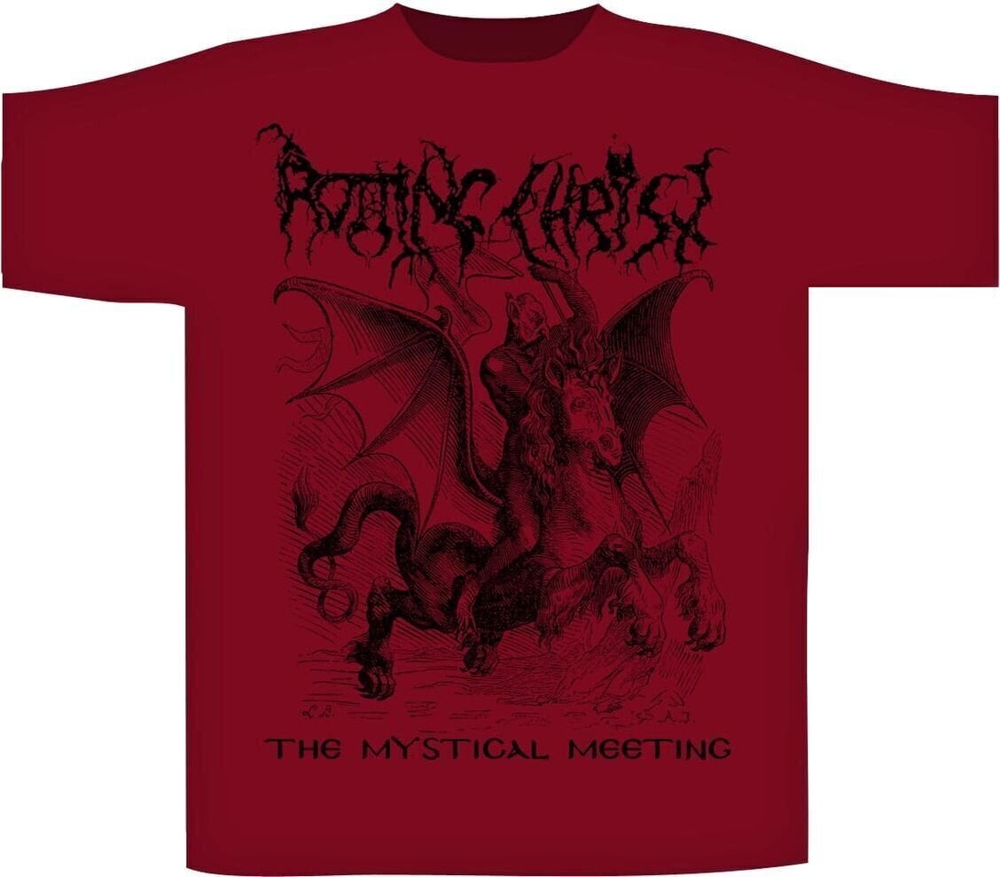 Shirt Rotting Christ Mystical Meeting Burgundy M Shirt