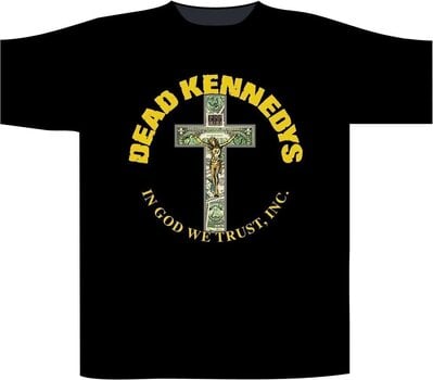 Сорочка Dead Kennedys In God We Trust Футболка з коротким рукавом Black М - 1