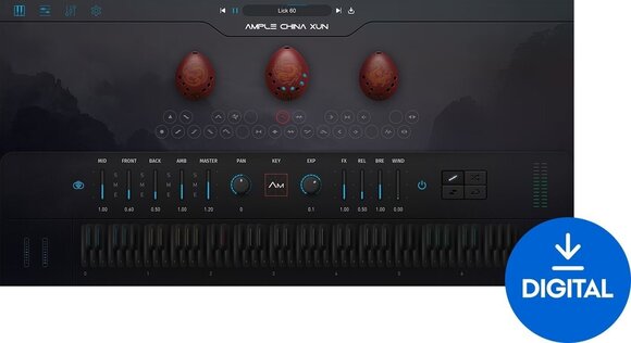 VST Instrument Ample Sound Ample China Xun - ACX (Digitalni proizvod) - 1