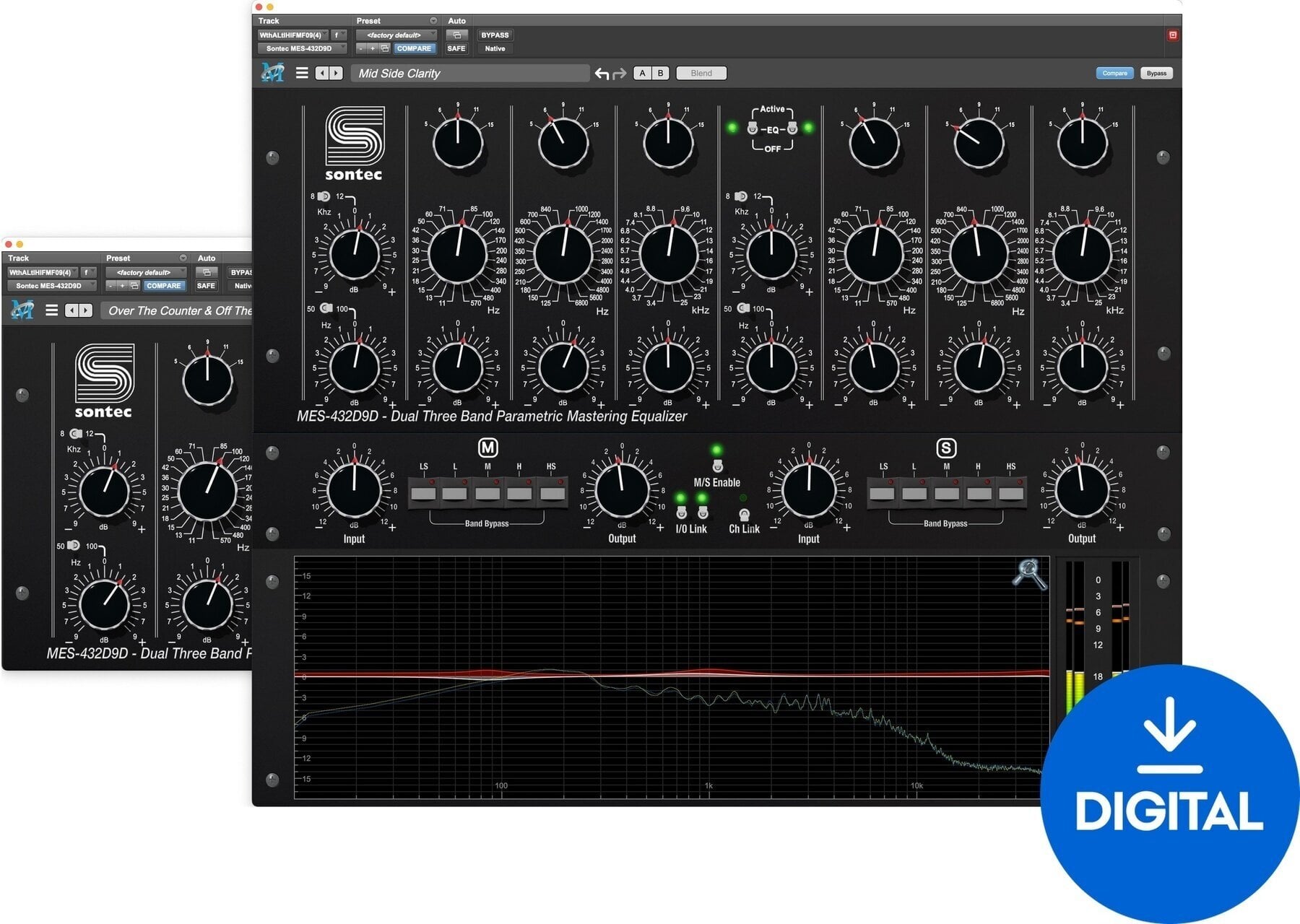Studio software plug-in effect Metric Halo Sontec MES-432D9D (Digitaal product)