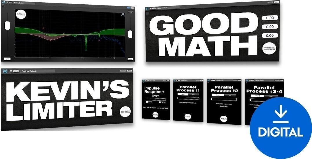 Studio software plug-in effect Metric Halo Make Believe Bundle (Digitaal product)