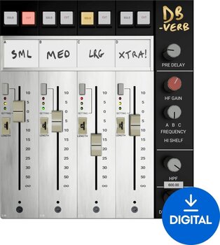 Programski Plug-In efekti Metric Halo MB DBVerb (Digitalni proizvod) - 1