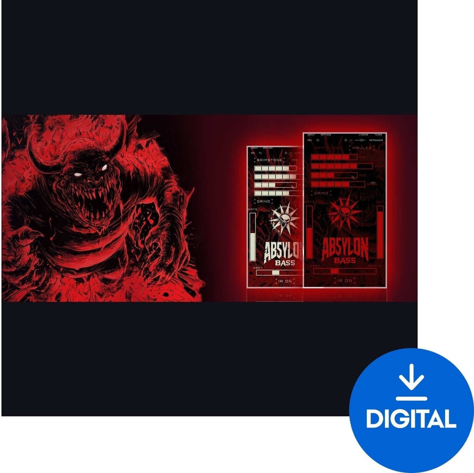 Programski Plug-In efekti Aurora DSP Absylon Bass - Extended Range Bass Plugin (Digitalni proizvod)