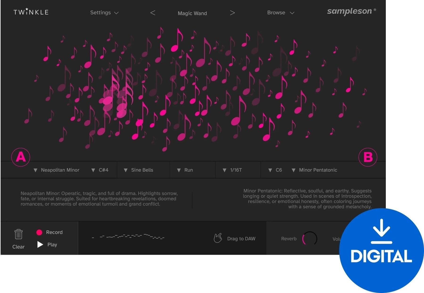 VST Instrument Sampleson Twinkle (Ψηφιακό προϊόν)