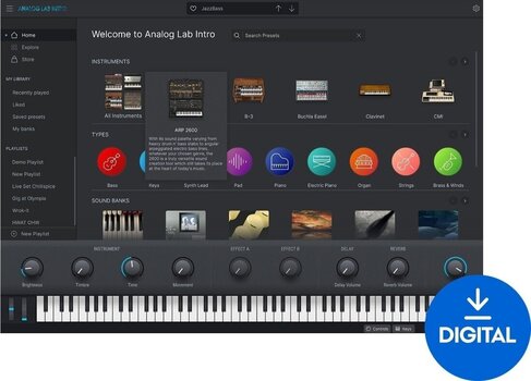 VST Instrument Arturia Analog Lab Intro (Ψηφιακό προϊόν) - 1