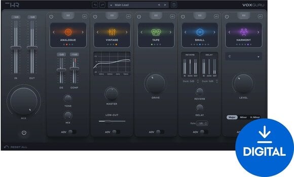 Studijski software plug-in efekt THR VoxGuru (Digitalni izdelek) - 1