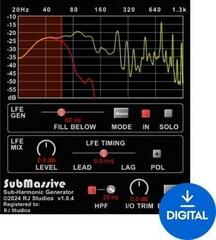 Programski Plug-In efekti Raising Jake Studios SubMassive plugin (Digitalni proizvod)