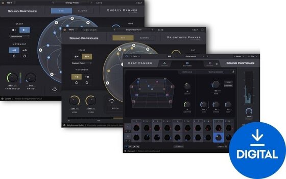 Programski Plug-In efekti Sound Particles Panner Collection II (Digitalni proizvod) - 1