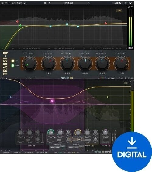Oprogramowanie studyjne Plug-In efekt Three-Body Technology Easy Drum Bundle (Produkt cyfrowy)