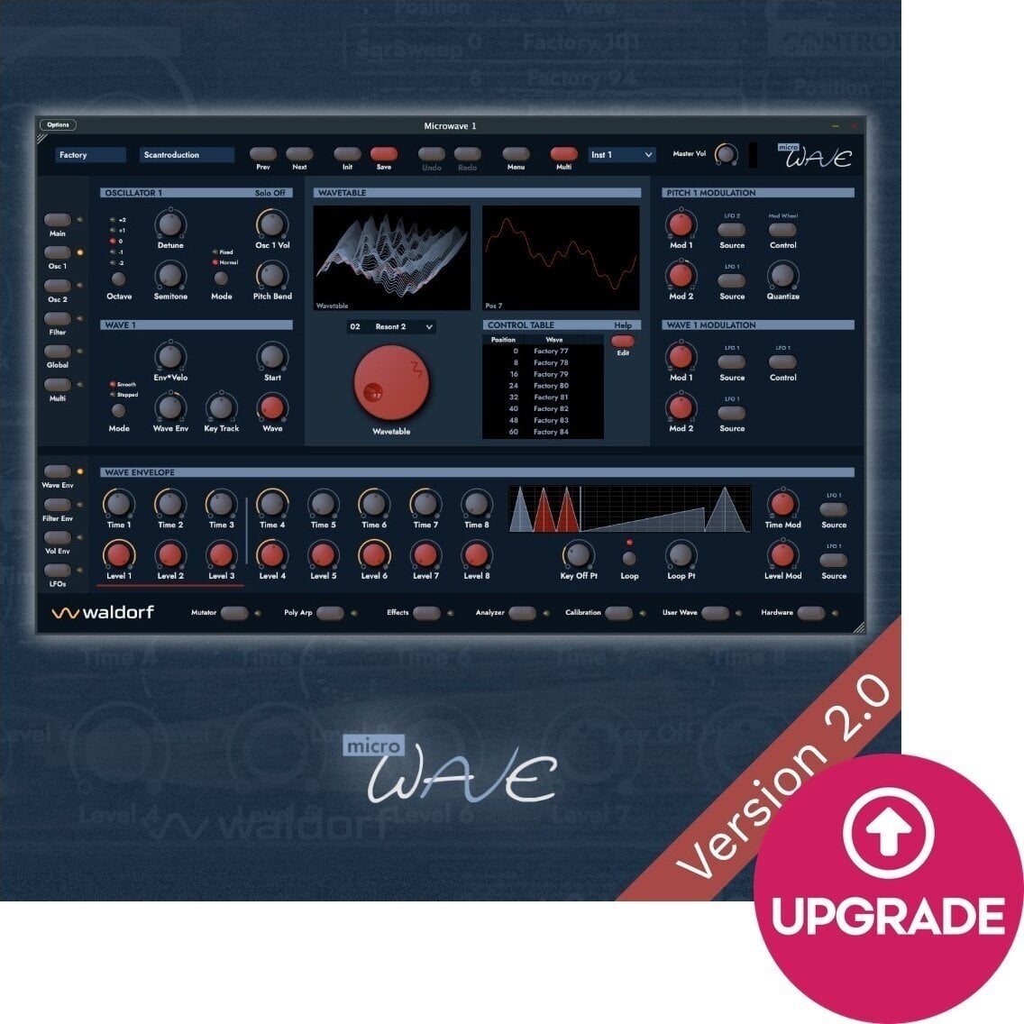Update / Upgrade / Expansion Waldorf Microwave 1 - Upgrade v2 (Digitalni proizvod)