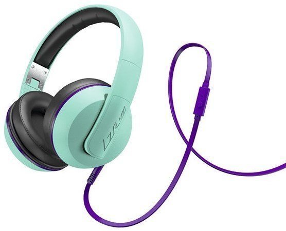 Hi-Fi hoofdtelefoon Magnat LZR 580 Green vs Purple