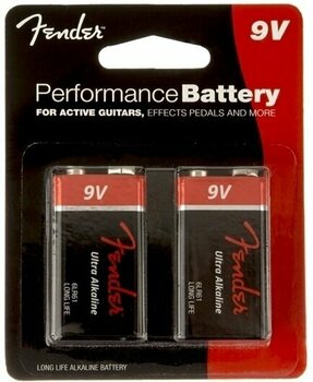 9V Baterija Fender 9V Battery 2 Pack