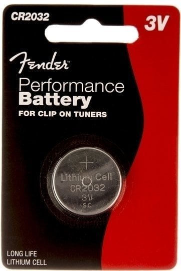 9V Batterie Fender CR2032 Button Single