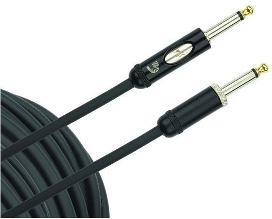 Instrument Cable D'Addario Planet Waves PW-AMSK-15 Black 4,5 m Straight - Straight
