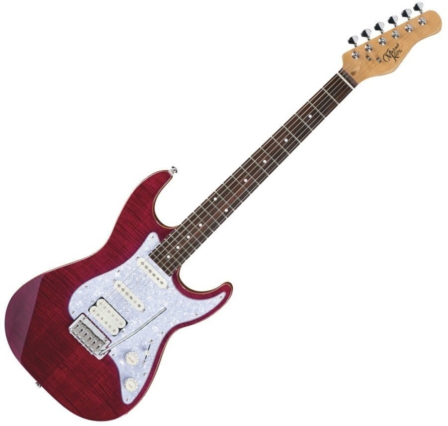 Elektrische gitaar Michael Kelly 1963 Trans Red