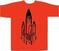 T-shirt At The Gates Red In The Sky T-shirt à manches courtes Red XL