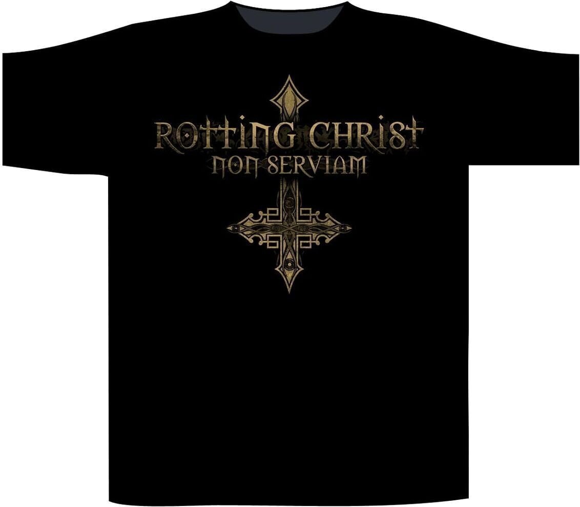 T-Shirt Rotting Christ Non Serviam Black L T-Shirt
