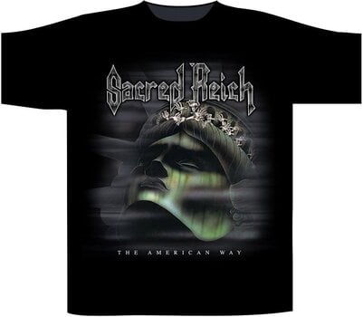 Shirt Sacred Reich The American Way Black 2XL Shirt - 1