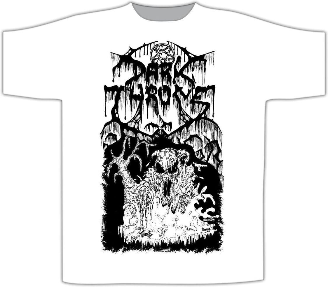 Tricou Darkthrone Sempiternal Past White L Tricou
