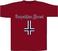 Shirt Carpathian Forest Norway Burgundy 2XL Shirt
