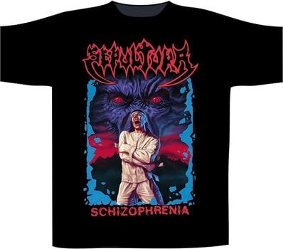 Camiseta de manga corta Sepultura Schizophrenia Black 2XL Camiseta de manga corta - 1