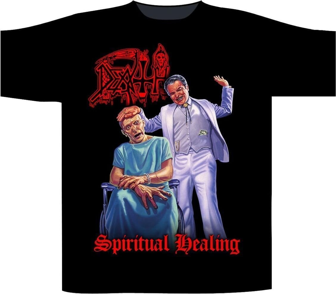 T-Shirt Death Spiritual Healing Black 2XL T-Shirt