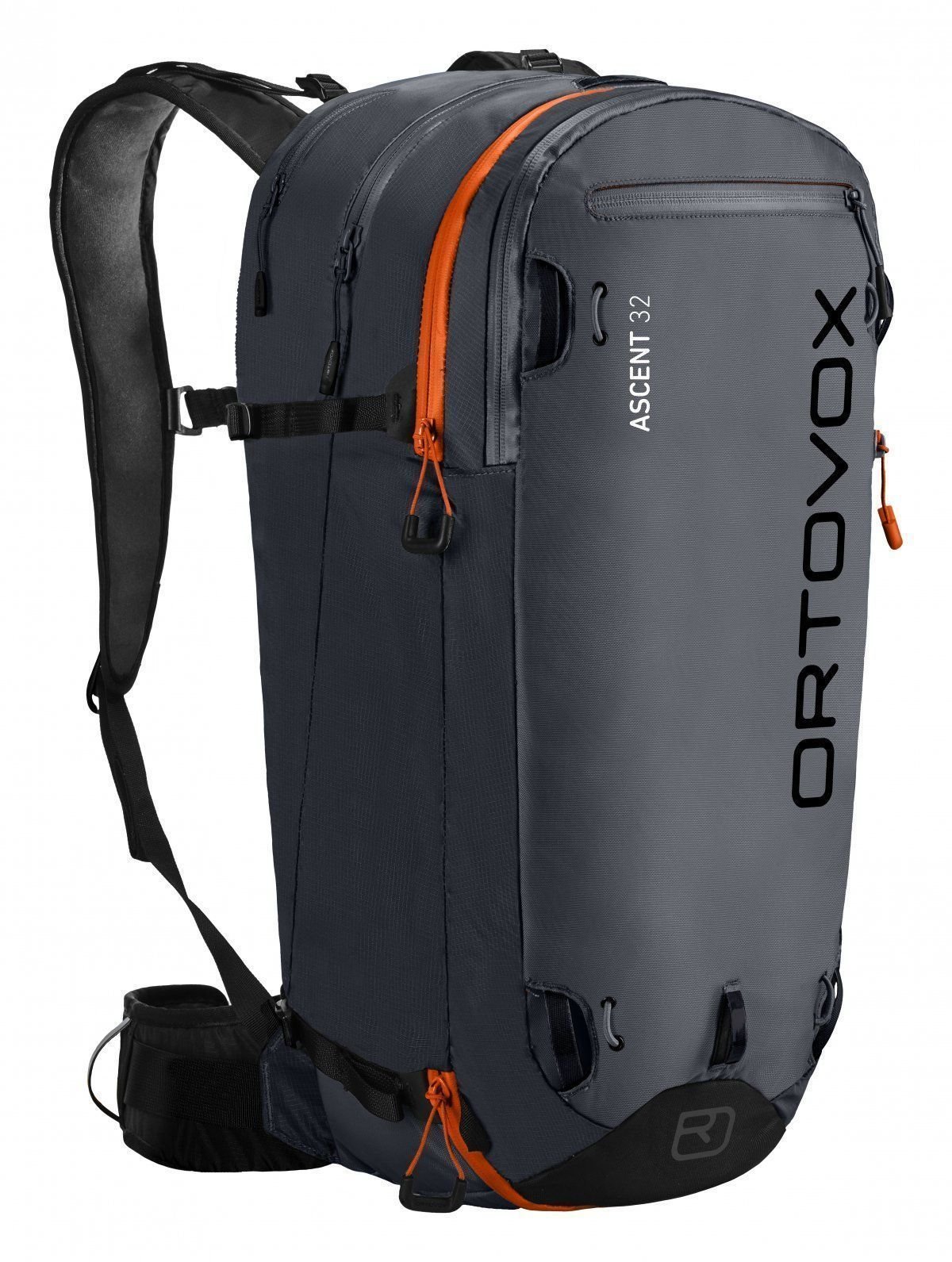 Ski Travel Bag Ortovox Ascent 32 Black Anthracite Ski Travel Bag