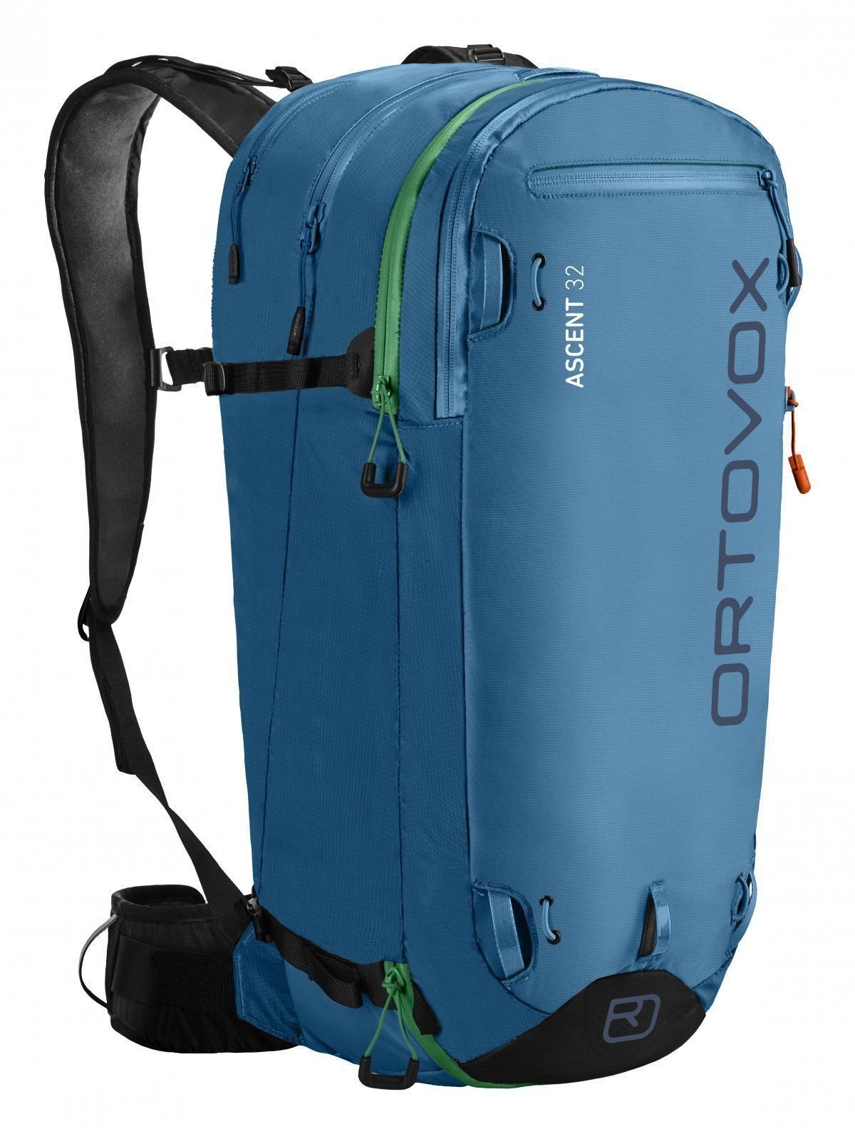 Ski Travel Bag Ortovox Ascent 32 Blue Sea Ski Travel Bag