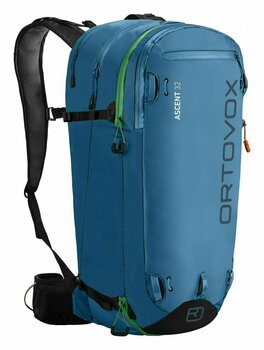 Ski Travel Bag Ortovox Ascent 32 Blue Sea Ski Travel Bag - 1