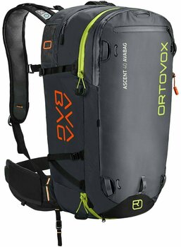 Ski Travel Bag Ortovox Ascent 40 Avabag Black Anthracite Ski Travel Bag - 1