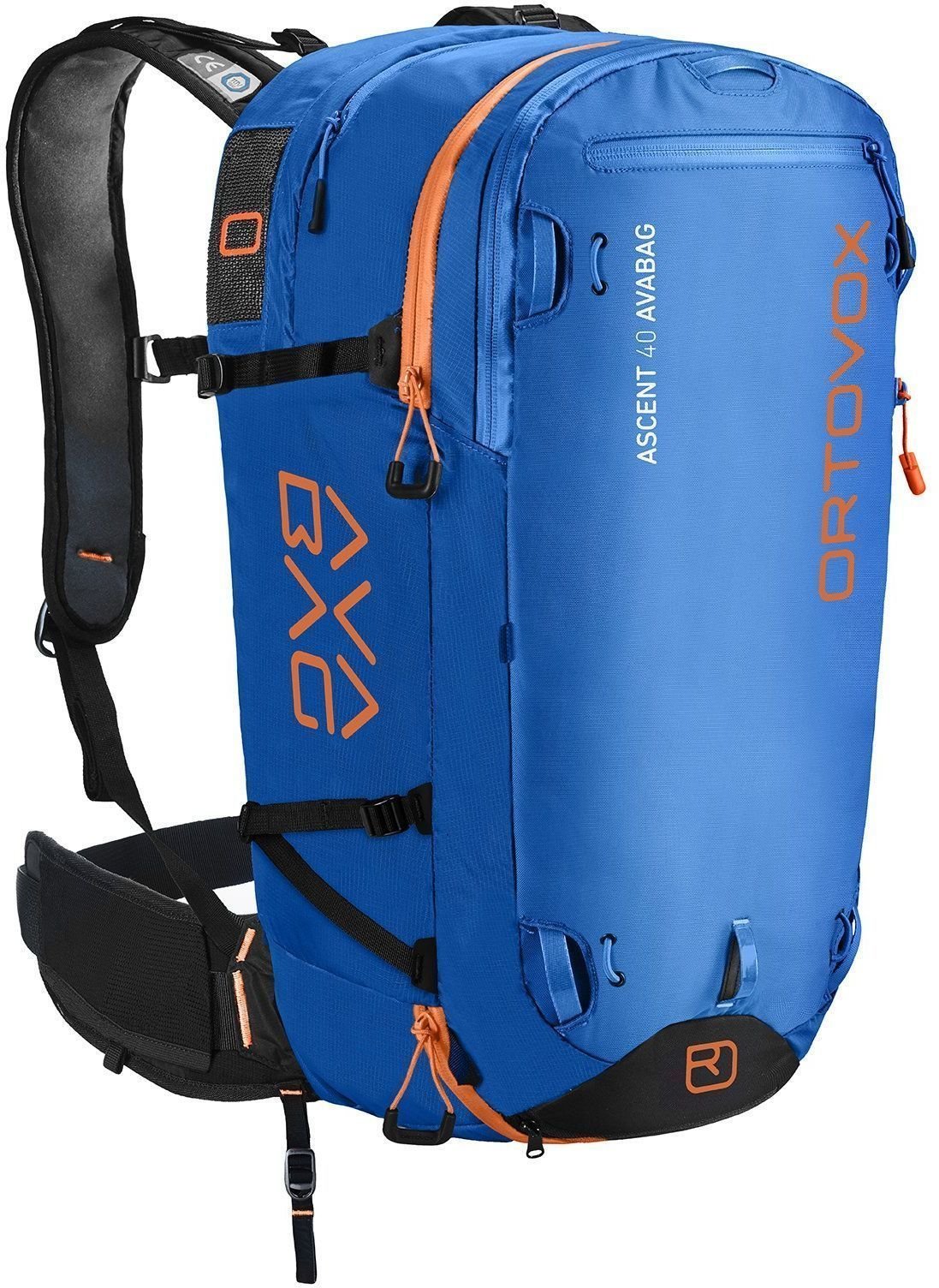 СКИ пътна чанта Ortovox Ascent 40 Avabag Safety Blue СКИ пътна чанта