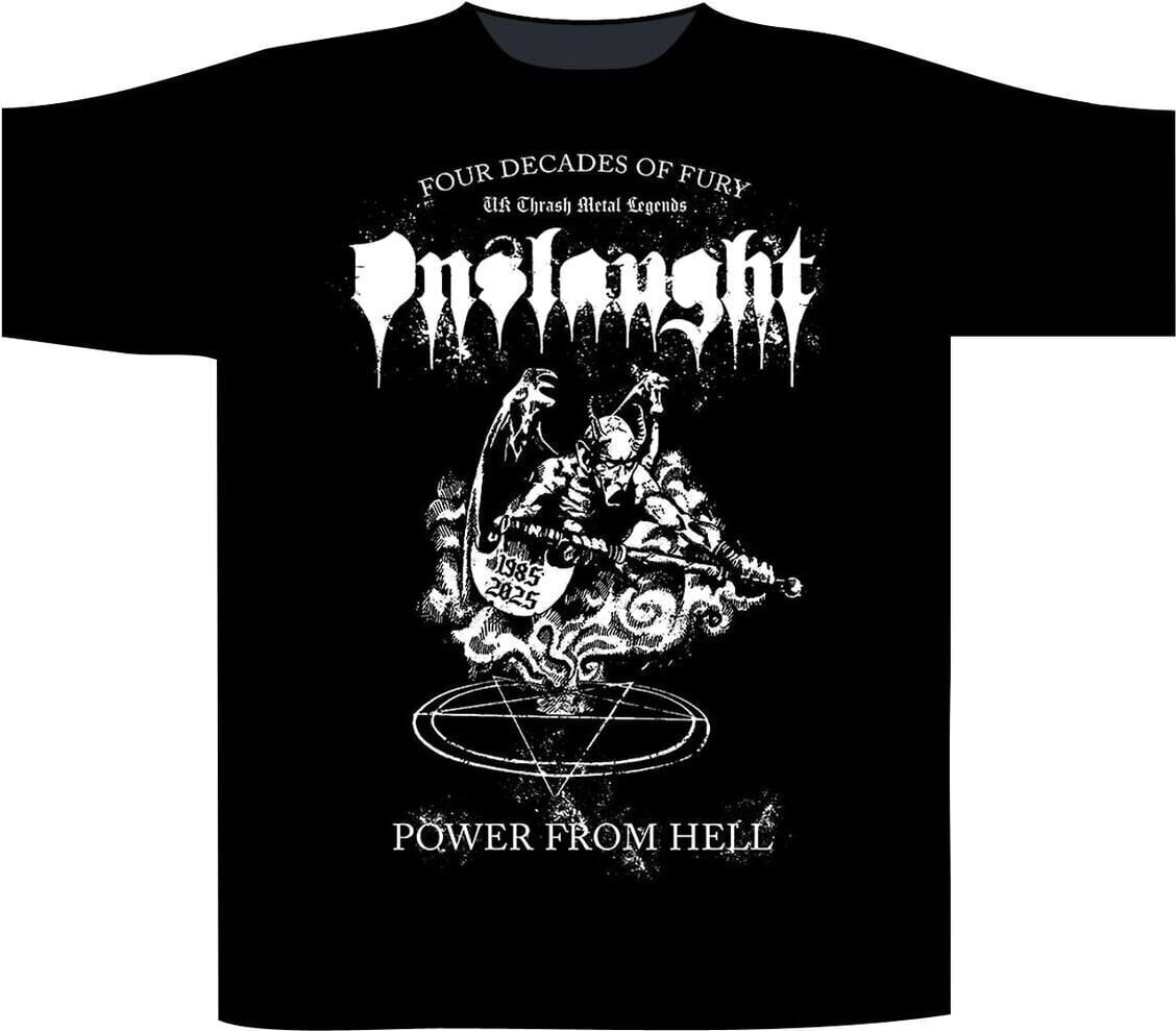 Košulja Onslaught Power From Hell Black S Košulja