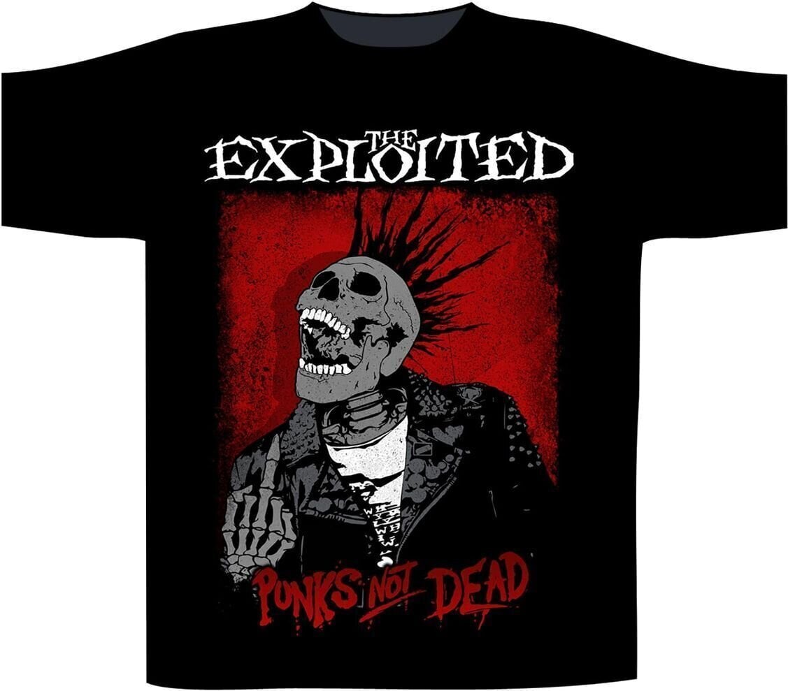 Košulja The Exploited Splatter / Punks Not Dead Black M Košulja