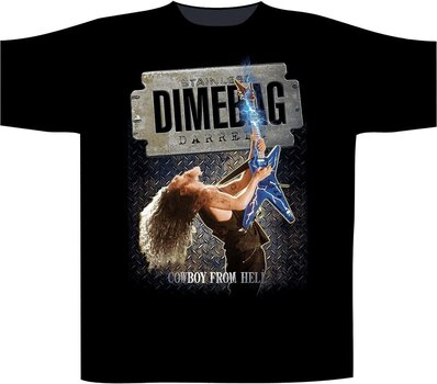 Shirt Dimebag Darrell Stainless Steel Black XL Shirt - 1
