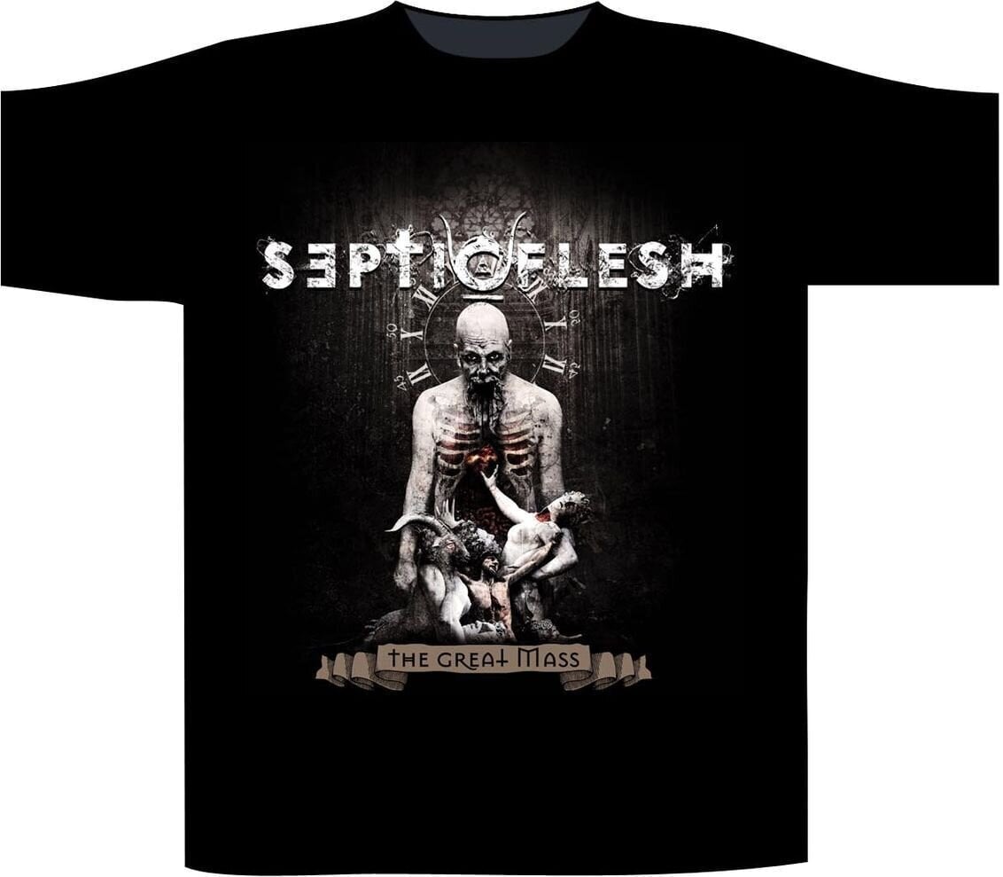 T-shirt Septic Flesh The Great Mass T-shirt à manches courtes Black L