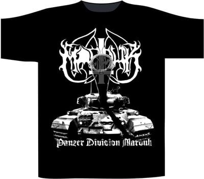 Shirt Marduk Panzer Division Black 2XL Shirt - 1