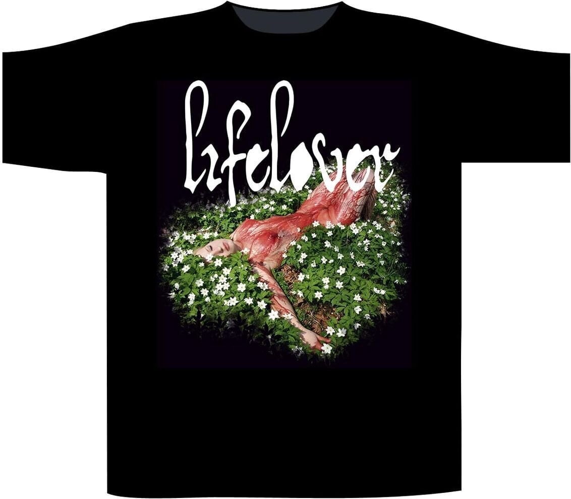 Camiseta de manga corta Lifelover Pulver Camiseta de manga corta Black S
