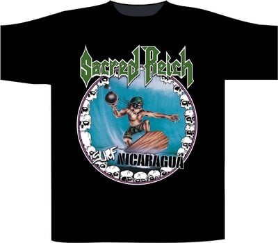 T-Shirt Sacred Reich Surf Nicaragua Black 2XL T-Shirt - 1